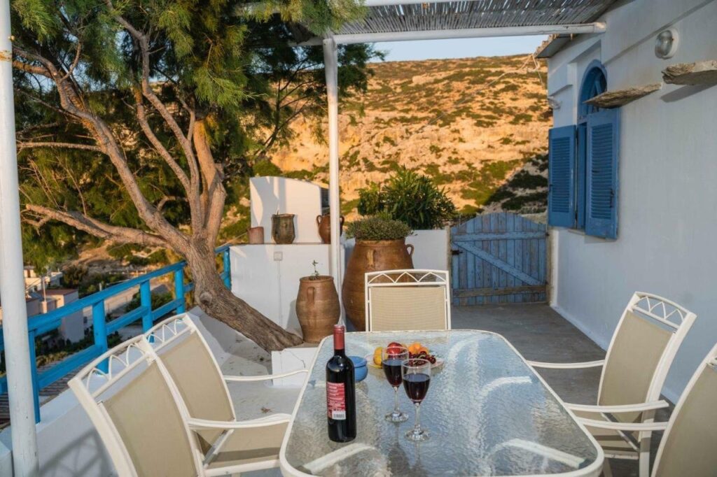 Castri House for rent in Matala, South Crete