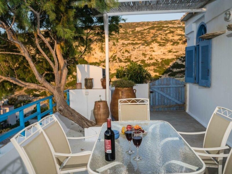Castri House for rent in Matala, South Crete