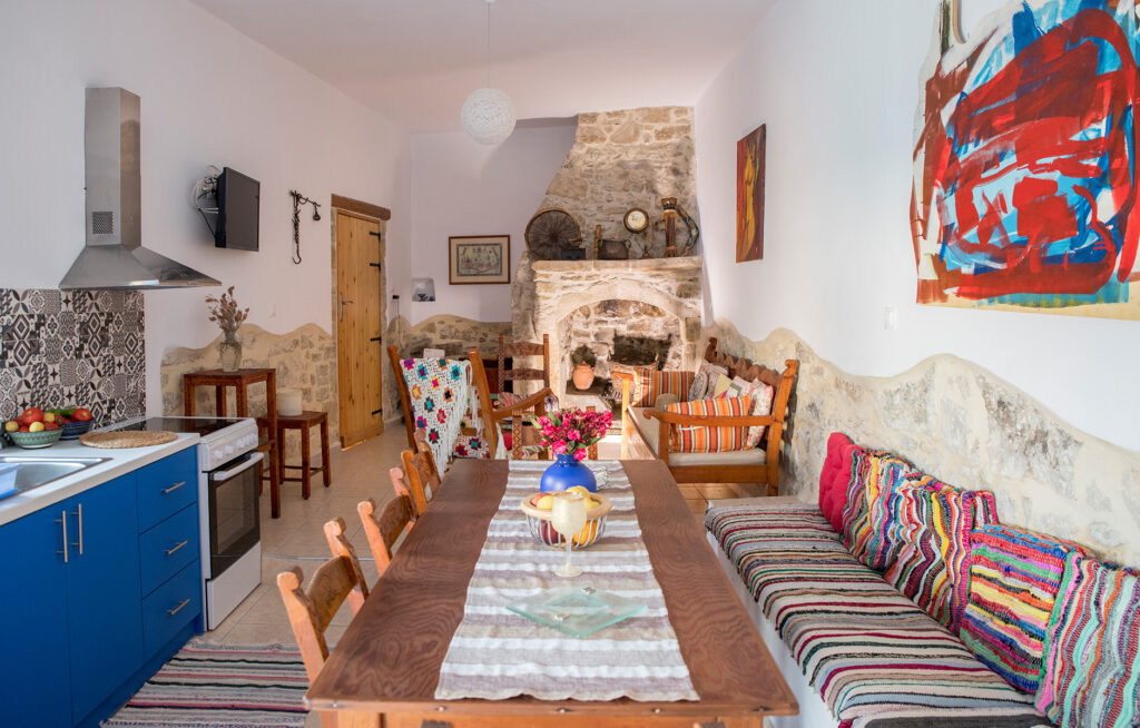Villa Rodanthi for rent in Kamilari, South Crete