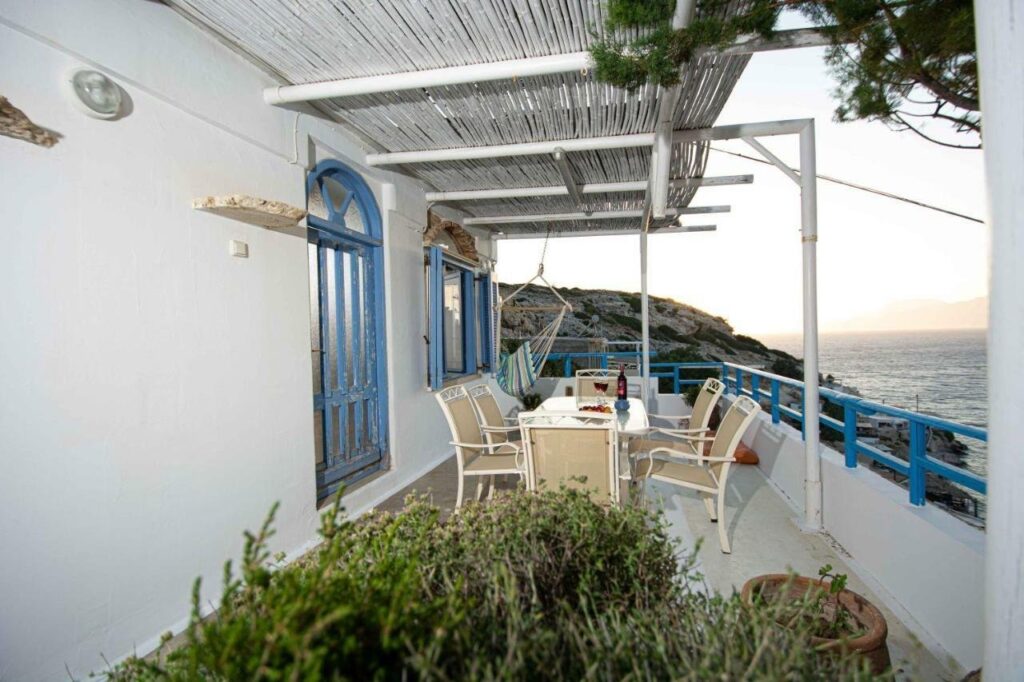 Castri House for rent in Matala, South Crete