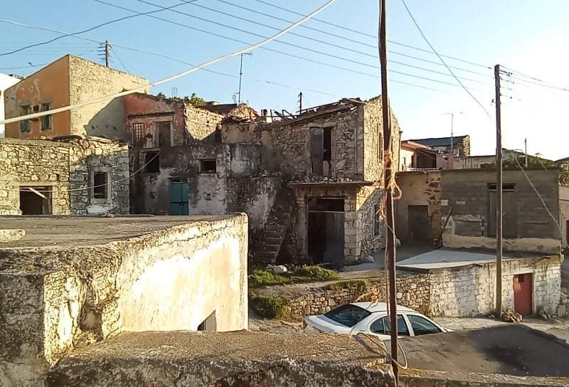 Old House sea view for sale in Galia, South Crete