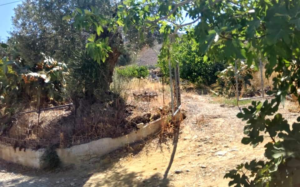 Plot for sale with sea view inside Listaros
