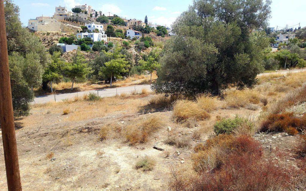 Plot for sale inside Kamilari South Crete No1
