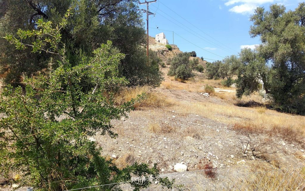 Plot for sale inside Kamilari South Crete No1