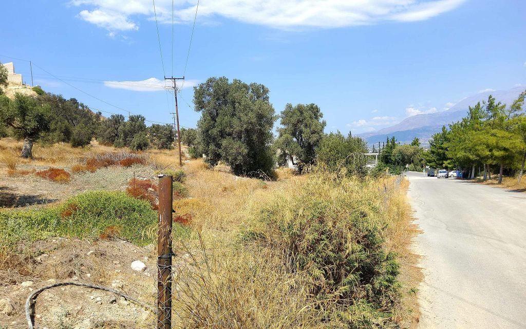 Plot for sale inside Kamilari South Crete No1