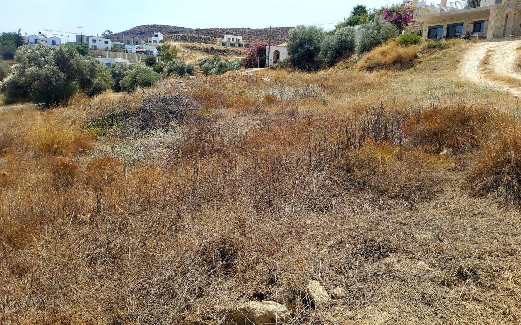 Plot for sale inside Kamilari South Crete No1