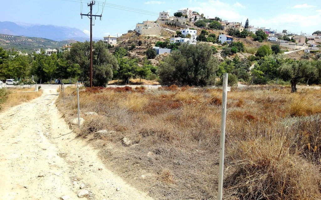 Plot for sale inside Kamilari South Crete No1