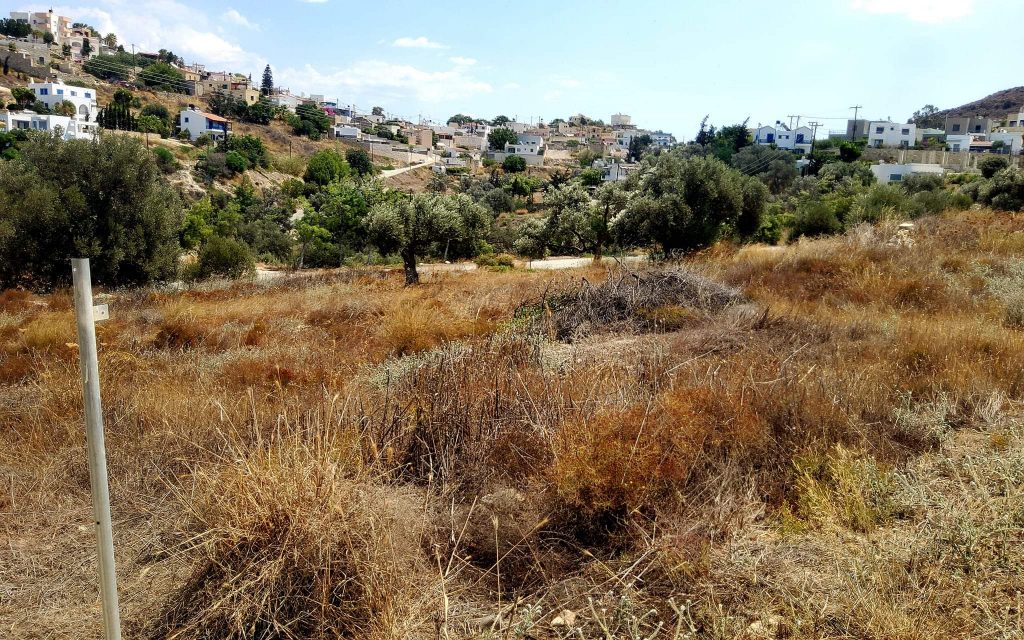 Plot for sale inside Kamilari South Crete No1