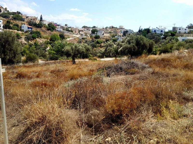 Plot for sale inside Kamilari South Crete No1