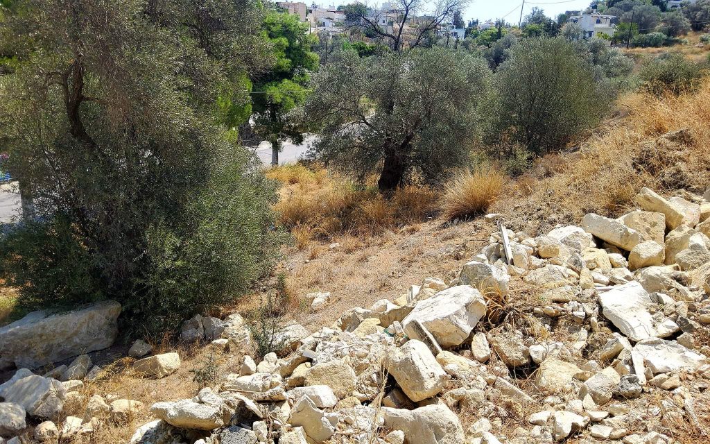 Plot for sale inside Kamilari South Crete No2