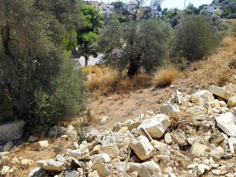 Plot for sale inside Kamilari South Crete No2