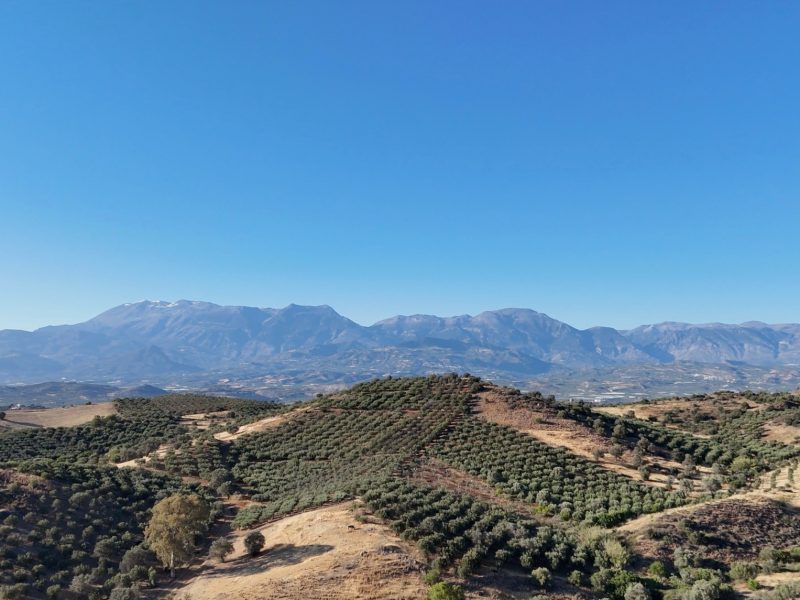 Plot for sale in Listaros South Crete with sea view No2