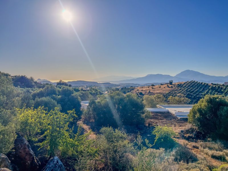 Plot for sale in Listaros South Crete with sea view No2