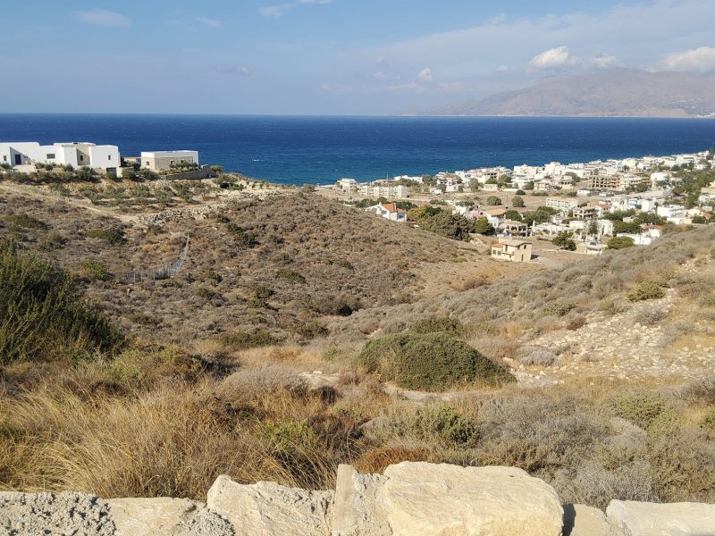 Sea view Plot for sale in Kalamaki-Pitsidia South Crete