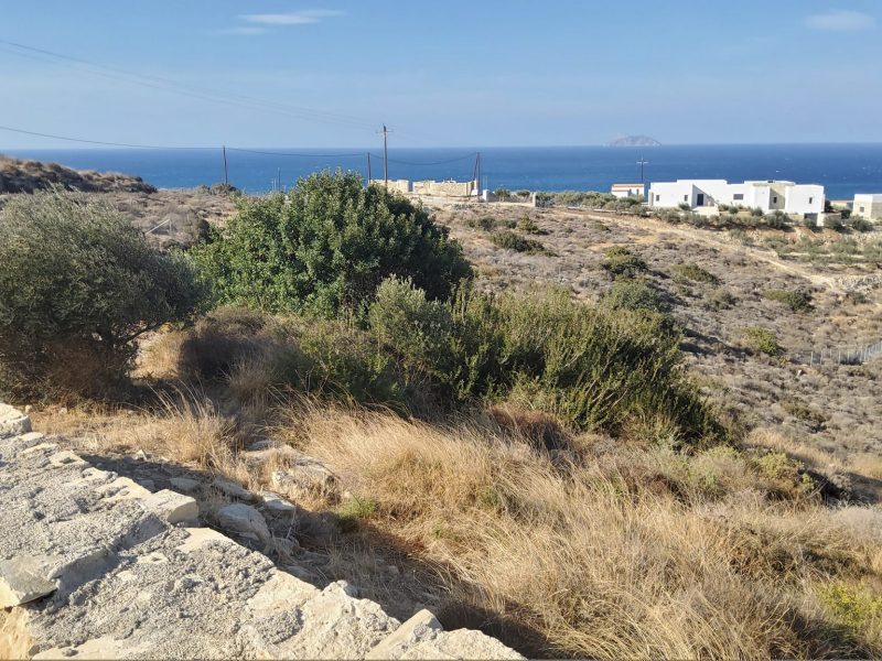 Sea view Plot for sale in Kalamaki-Pitsidia South Crete