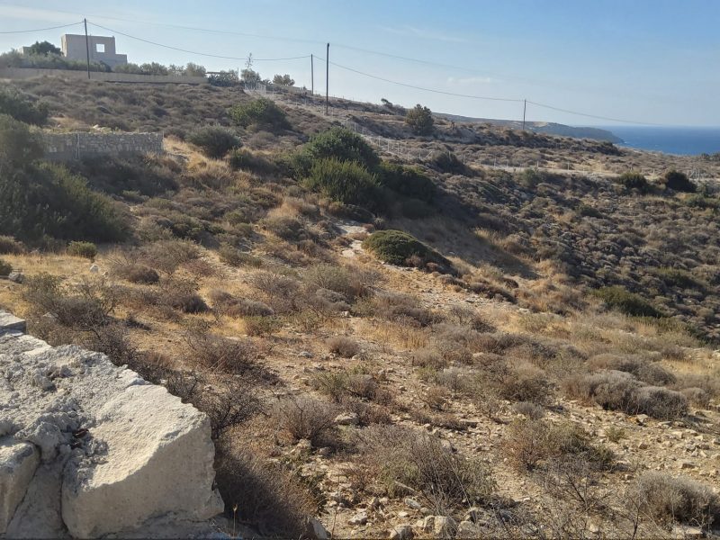 Sea view Plot for sale in Kalamaki-Pitsidia South Crete