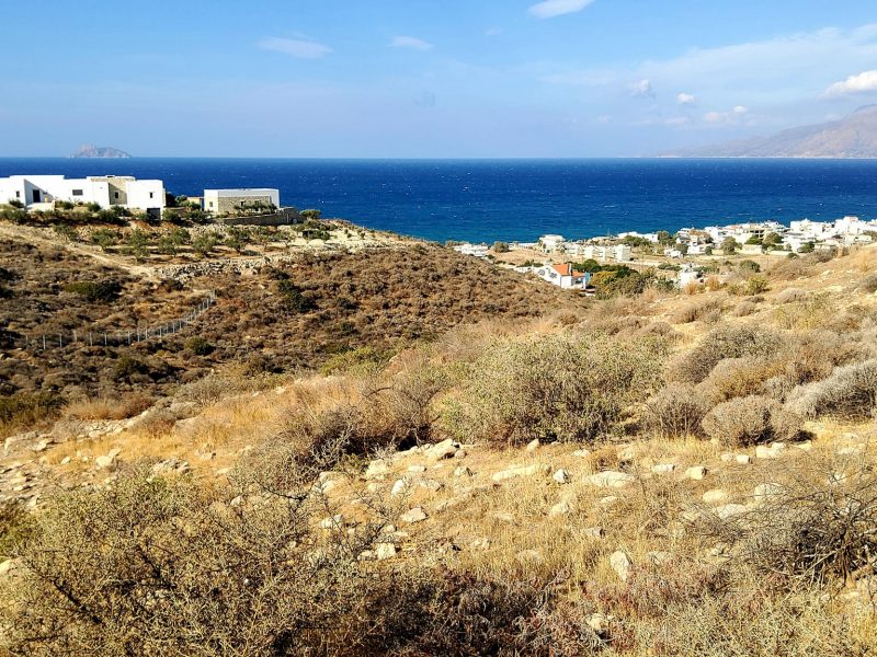 Sea view Plot for sale in Kalamaki-Pitsidia South Crete