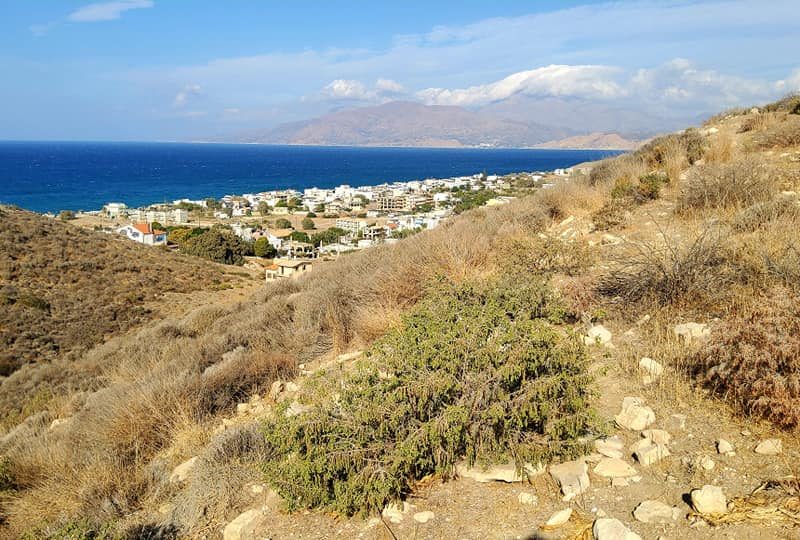 Sea view Plot for sale in Kalamaki-Pitsidia South Crete