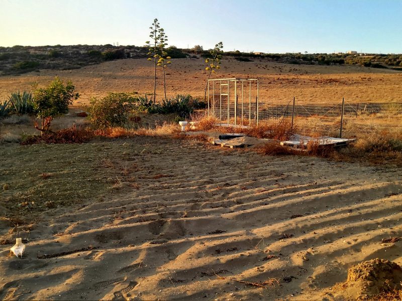 Fenced Plot for sale at Komos Pitsidia