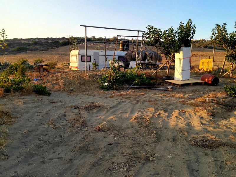 Fenced Plot for sale at Komos Pitsidia
