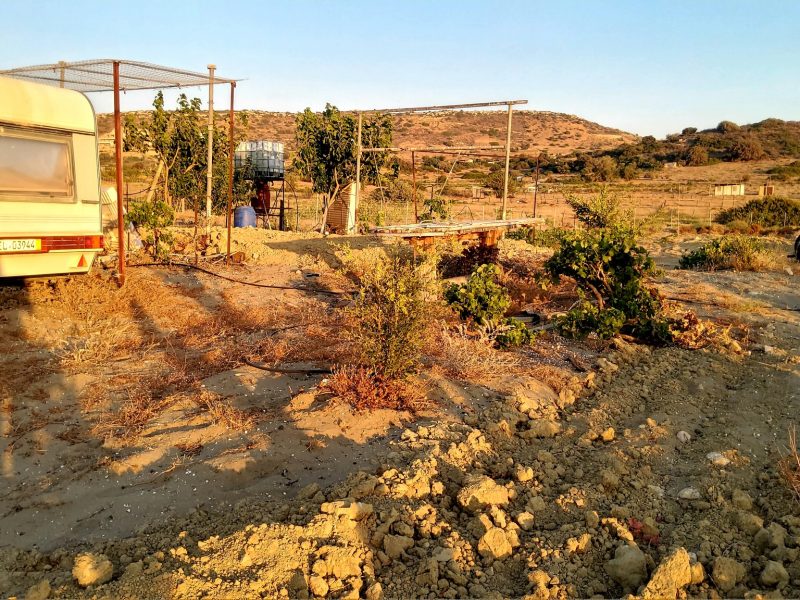 Fenced Plot for sale at Komos Pitsidia