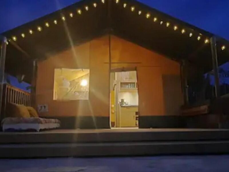 Luxe Safari Lodge Glamping Louloudia in Pitsidia